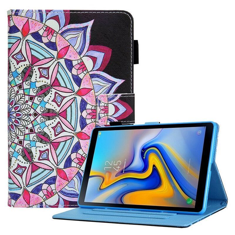 Flipové Pouzdro Samsung Galaxy Tab A7 Lite Grafická Mandala