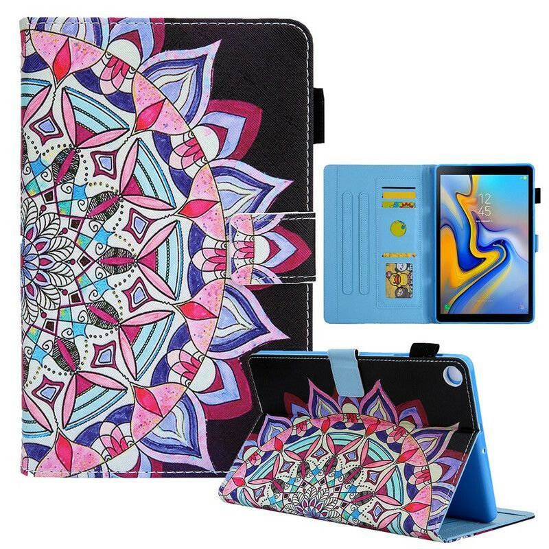 Flipové Pouzdro Samsung Galaxy Tab A7 Lite Grafická Mandala