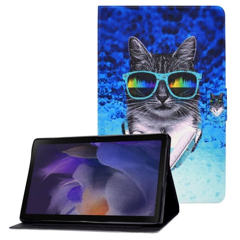 Flipové Pouzdro Samsung Galaxy Tab A8 (2021) Disco Cat