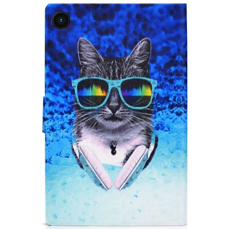 Flipové Pouzdro Samsung Galaxy Tab A8 (2021) Disco Cat