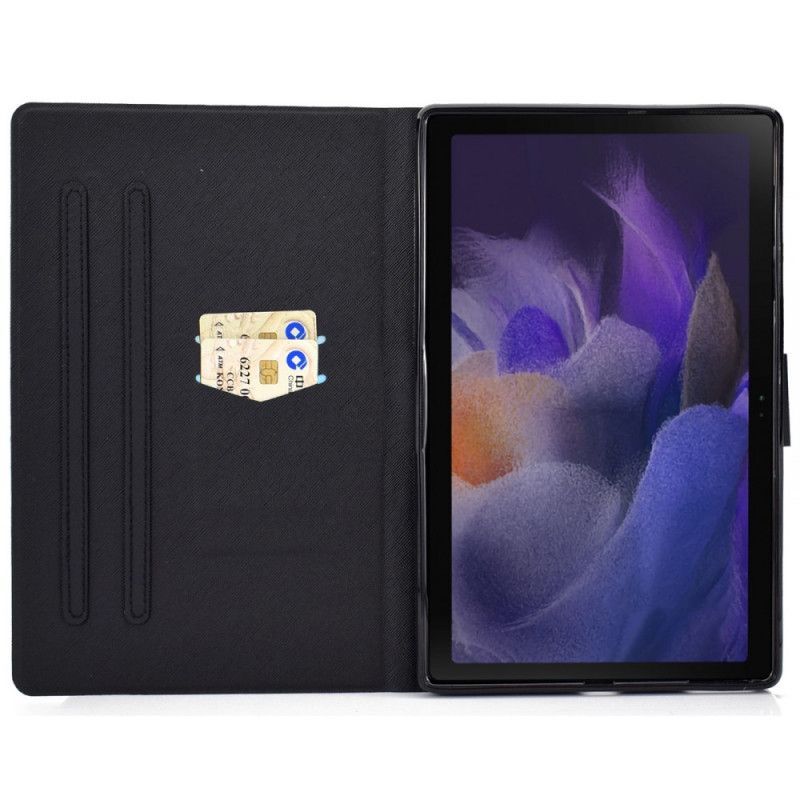 Flipové Pouzdro Samsung Galaxy Tab A8 (2021) Sovy