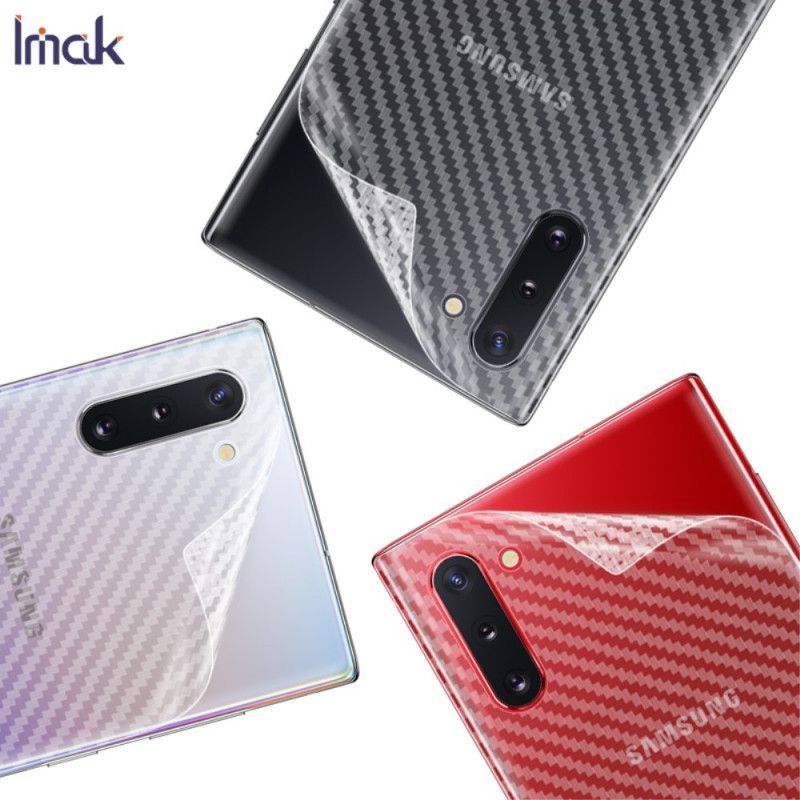 Imak Carbon Back Kryt Samsung Galaxy Note 10 Ochranná Fólie