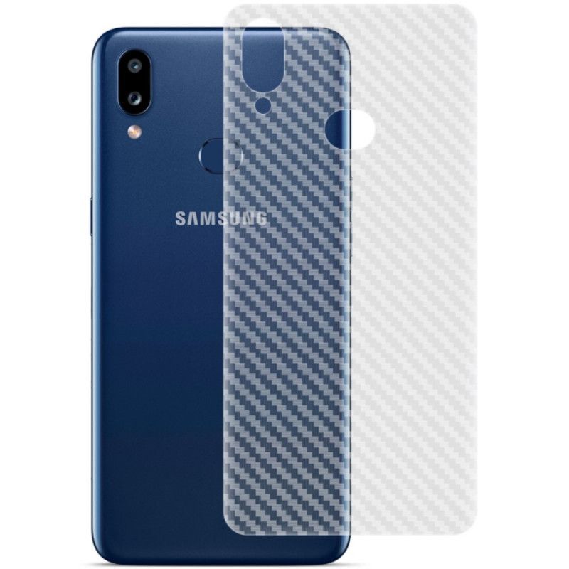 Imak Karbonový Styl Kryt Samsung Galaxy A10s Zadní Fólie