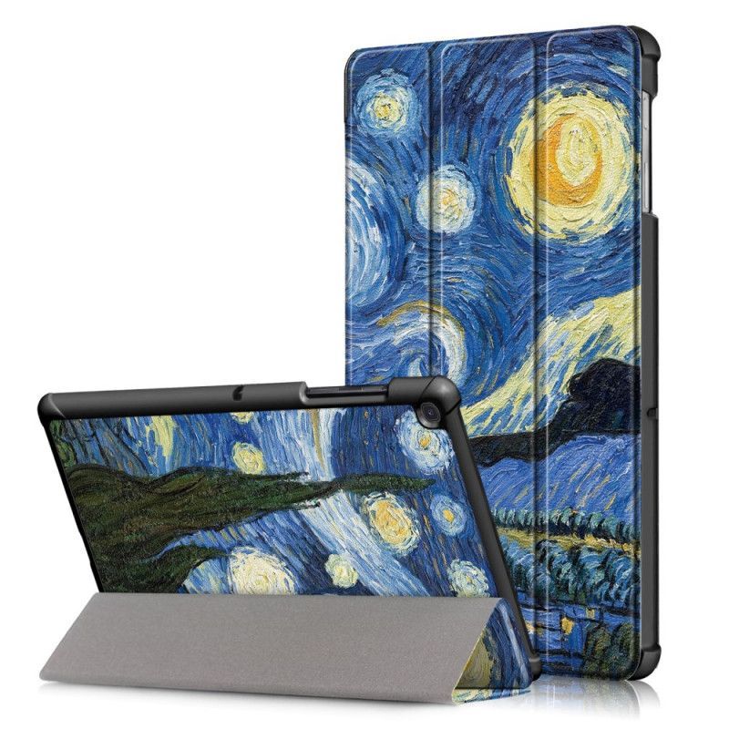 Inteligentní Pouzdro Kryt Na Samsung Galaxy Tab S5e Vyztužené Van Gogh