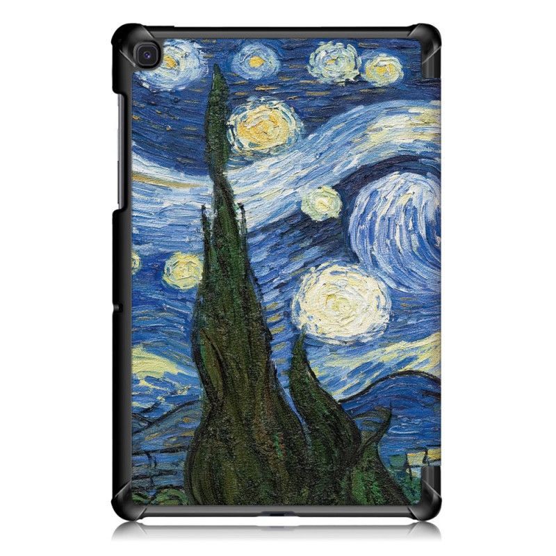 Inteligentní Pouzdro Kryt Na Samsung Galaxy Tab S5e Vyztužené Van Gogh