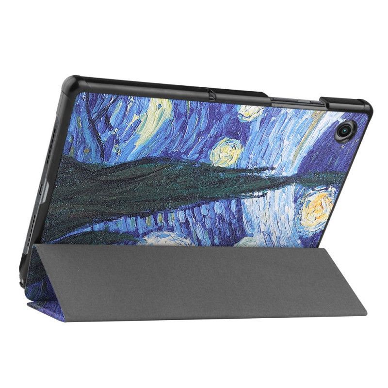 Inteligentní Pouzdro Kryt Samsung Galaxy Tab A8 (2021) Vyztužený Van Gogh