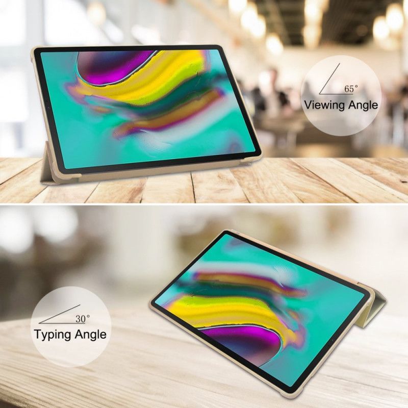 Inteligentní Pouzdro Kryt Samsung Galaxy Tab S5e Zesílené Rohy Barvy