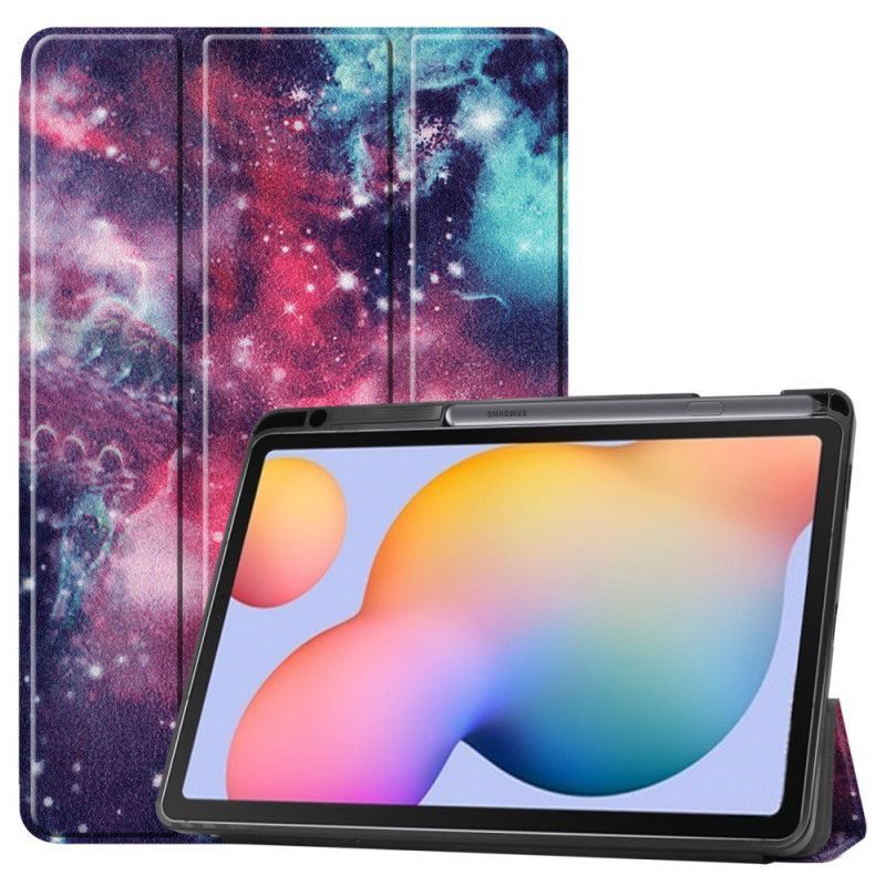 Inteligentní Pouzdro Kryt Samsung Galaxy Tab S6 Lite Prostor Pouzdra Na Tužky