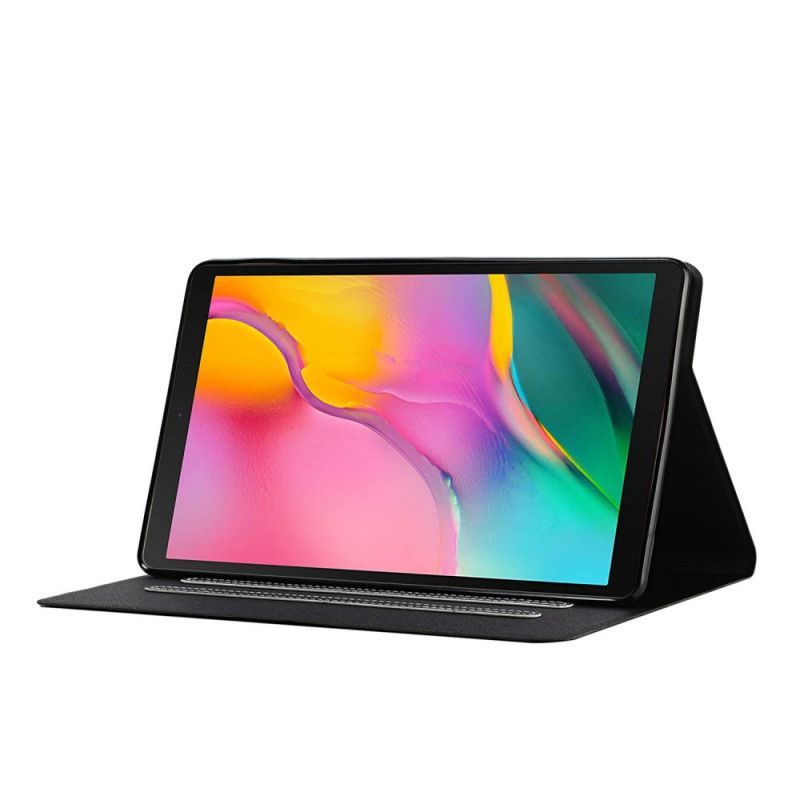 Klasický Kryt Z Umělé Kůže Samsung Galaxy Tab A 10.1 (2019)