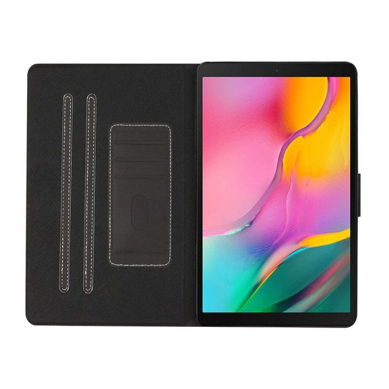 Klasický Kryt Z Umělé Kůže Samsung Galaxy Tab A 10.1 (2019)