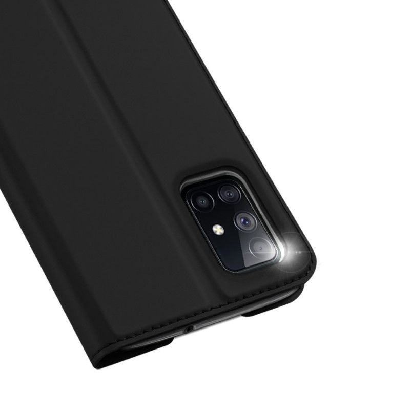 Kožené Pouzdro Folio Na Samsung Galaxy M51 Kůže Pro Dux Ducis