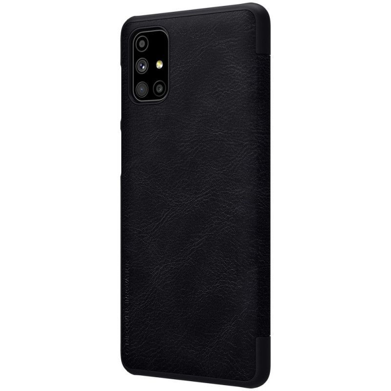 Kožené Pouzdro Folio Na Samsung Galaxy M51 Řada Nillkin Qin