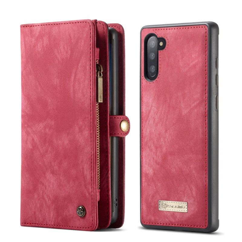 Kožené Pouzdro Folio Na Samsung Galaxy Note 10 Caseme Peněženka A Shell