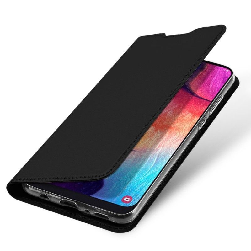 Kožené Pouzdro Folio Samsung Galaxy A50 Série První Třídy