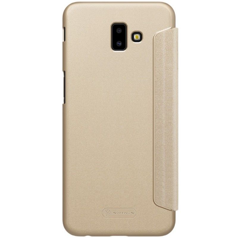 Kožené Pouzdro Folio Samsung Galaxy J6 Plus Nillkin