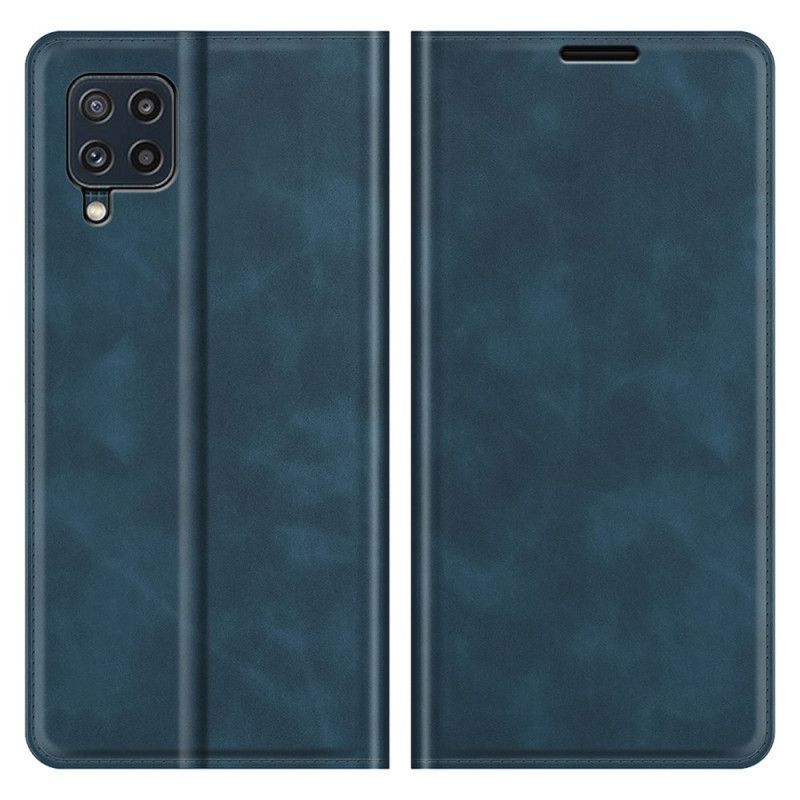 Kožené Pouzdro Folio Samsung Galaxy M32 Designový Kožený Styl