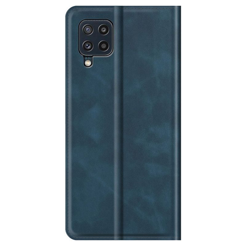 Kožené Pouzdro Folio Samsung Galaxy M32 Designový Kožený Styl