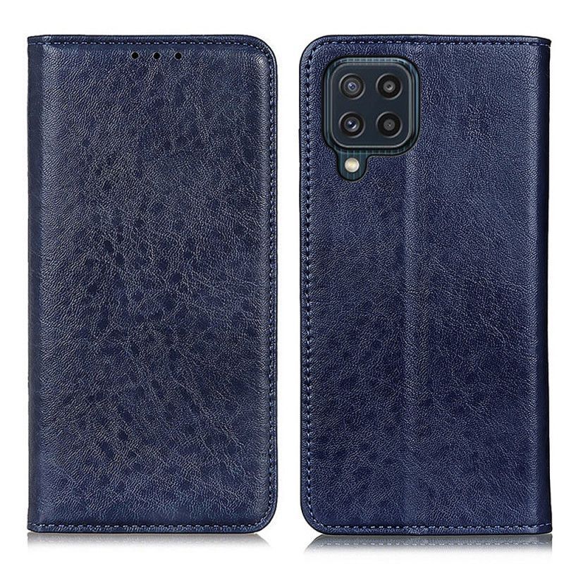 Kožené Pouzdro Folio Samsung Galaxy M32 Textura Kůže