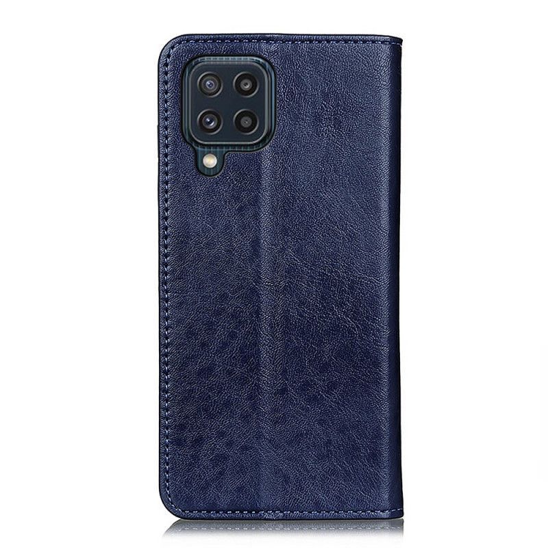 Kožené Pouzdro Folio Samsung Galaxy M32 Textura Kůže