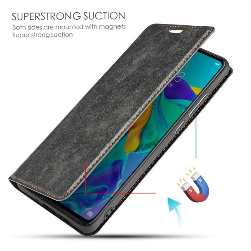 Kožené Pouzdro Folio Samsung Galaxy Note 10 Plus Ultra Jemnost