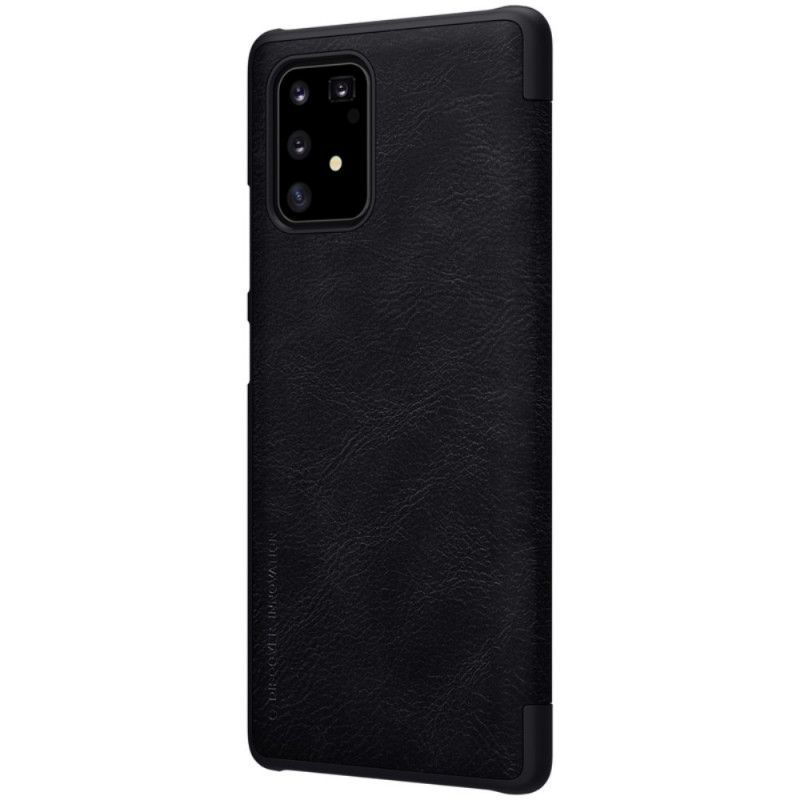 Kožené Pouzdro Folio Samsung Galaxy S10 Lite Série Nillkin Qin