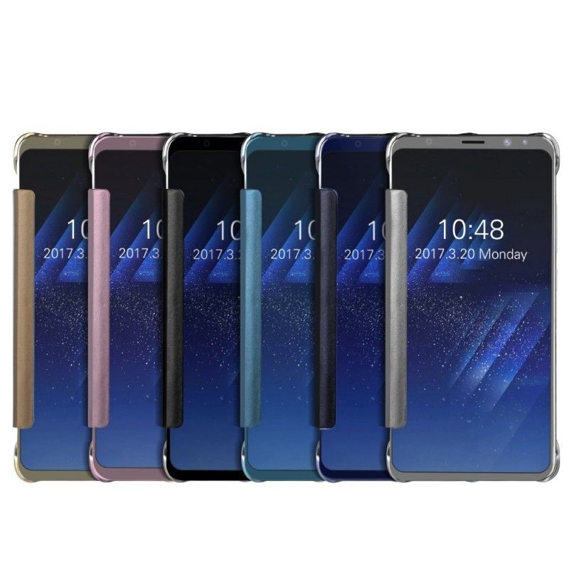 Kožené Pouzdro Folio Samsung Galaxy S8 Plus Zrcadlo