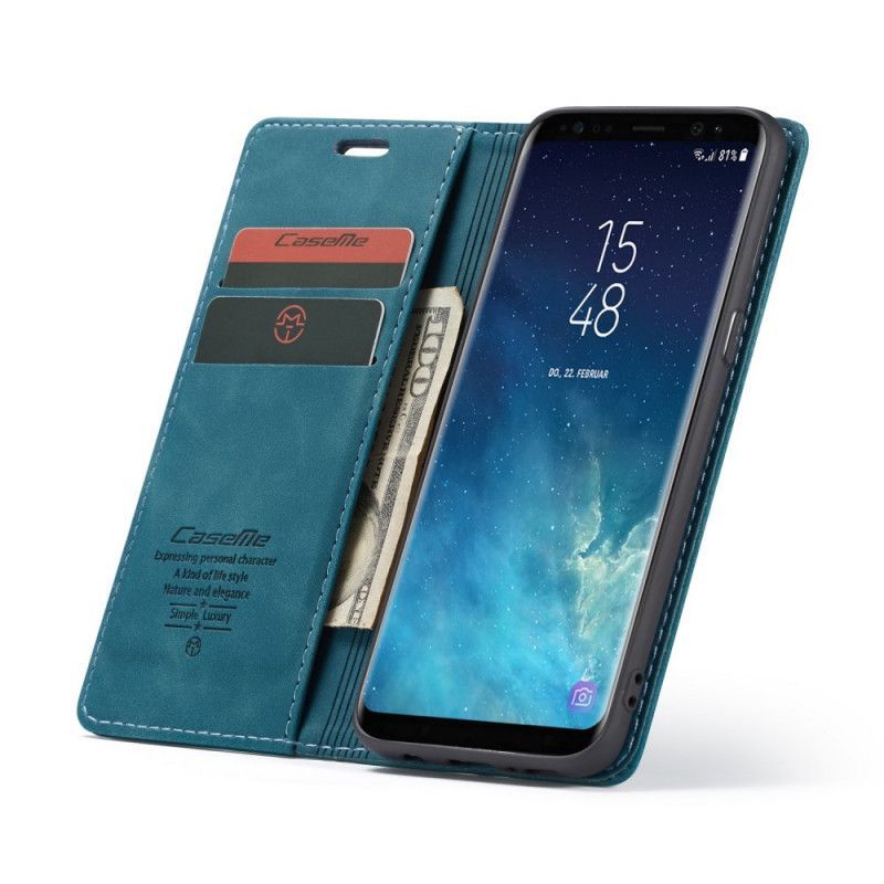 Kožené Pouzdro Folio Samsung Galaxy S8 Pouzdro Z Umělé Kůže