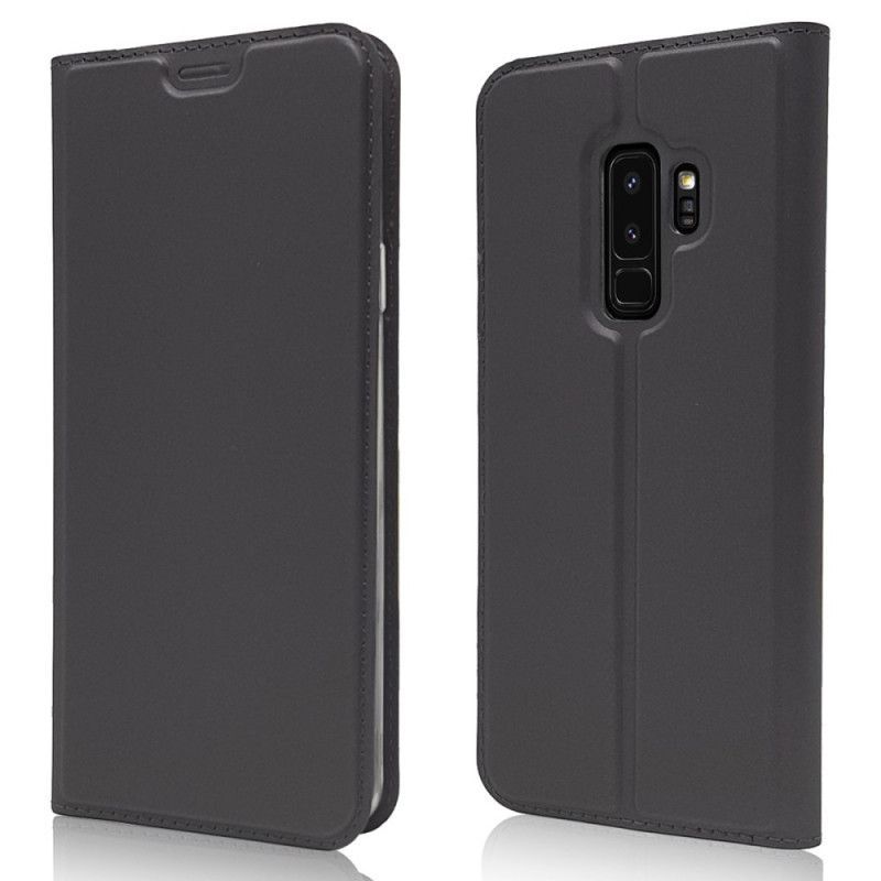 Kožené Pouzdro Folio Samsung Galaxy S9 Plus Integrovaná Spona Ve Stylu Kůže