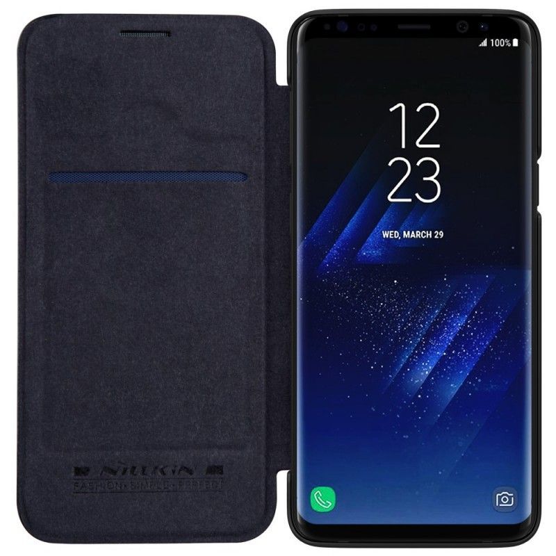 Kožené Pouzdro Folio Samsung Galaxy S9 Série Nillkin Qin