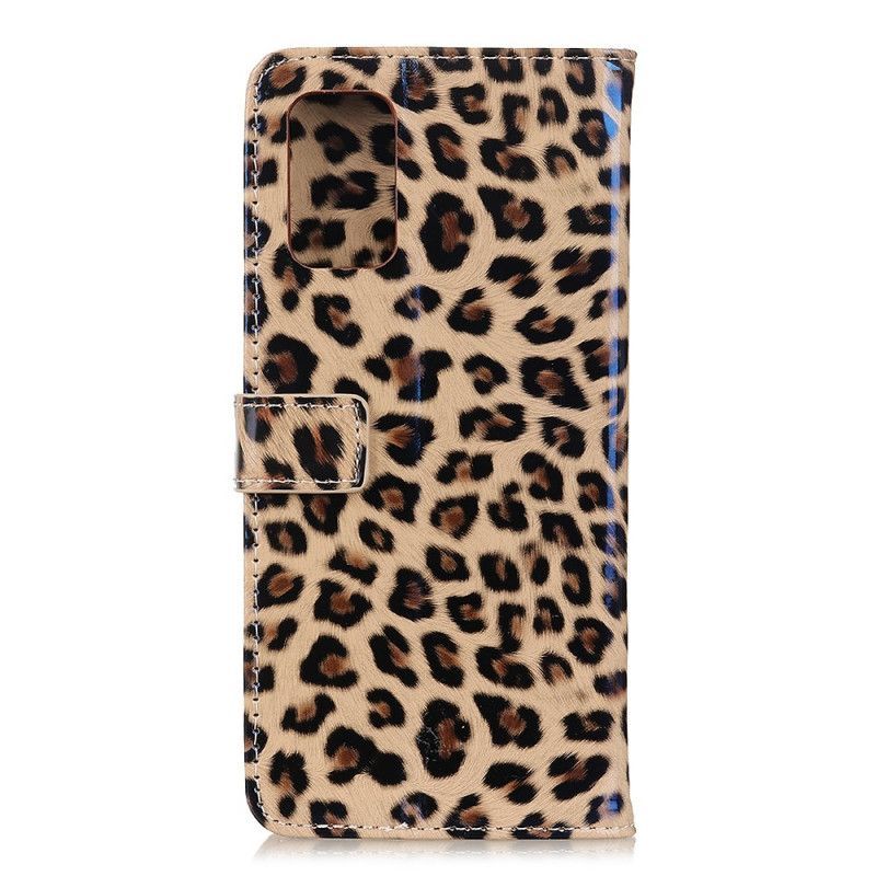 Kožené Pouzdro Samsung Galaxy A31 Leopard