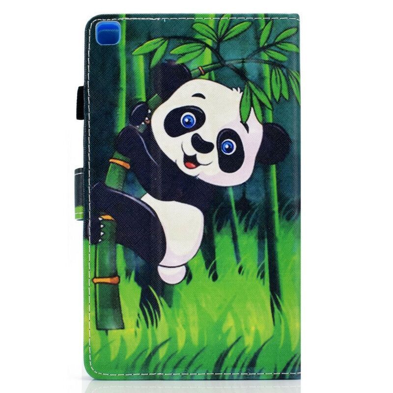 Kožené Pouzdro Samsung Galaxy Tab A7 Lite Panda