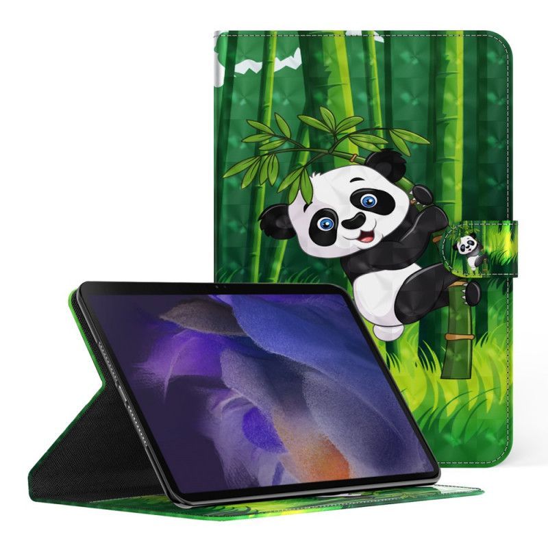 Kožené Pouzdro Samsung Galaxy Tab A8 (2021) Panda