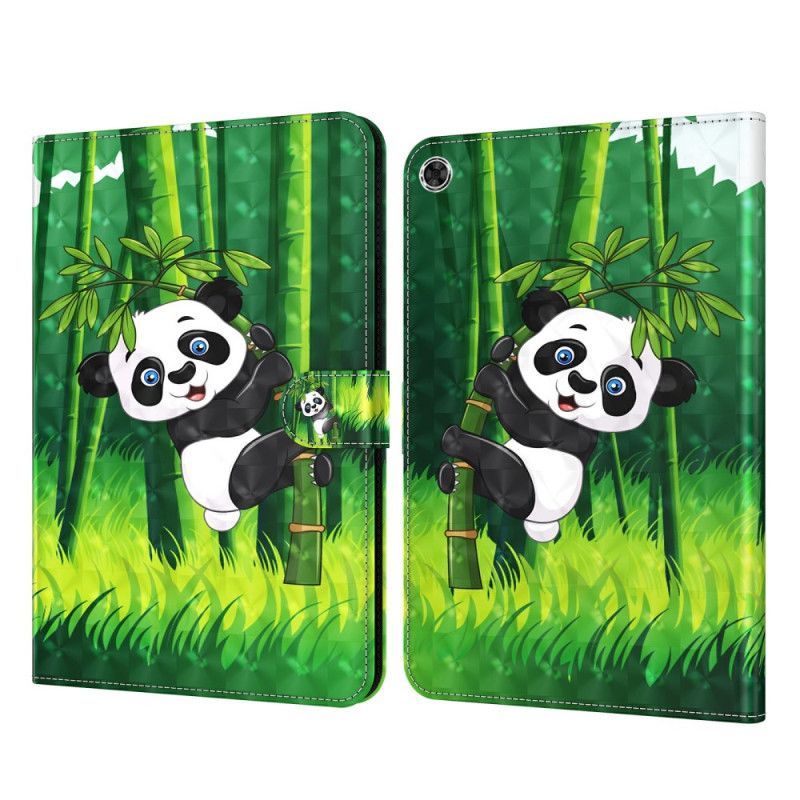 Kožené Pouzdro Samsung Galaxy Tab A8 (2021) Panda