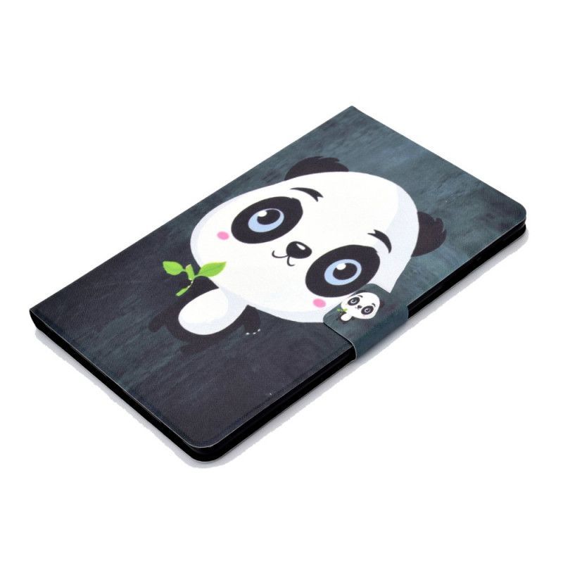 Kožené Pouzdro Samsung Galaxy Tab S6 Lite Malá Panda