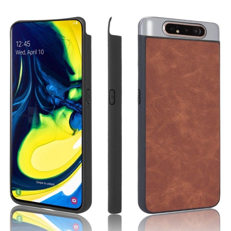 Kožené Pouzdro Vintage Vzhledu Samsung Galaxy A90 / A80