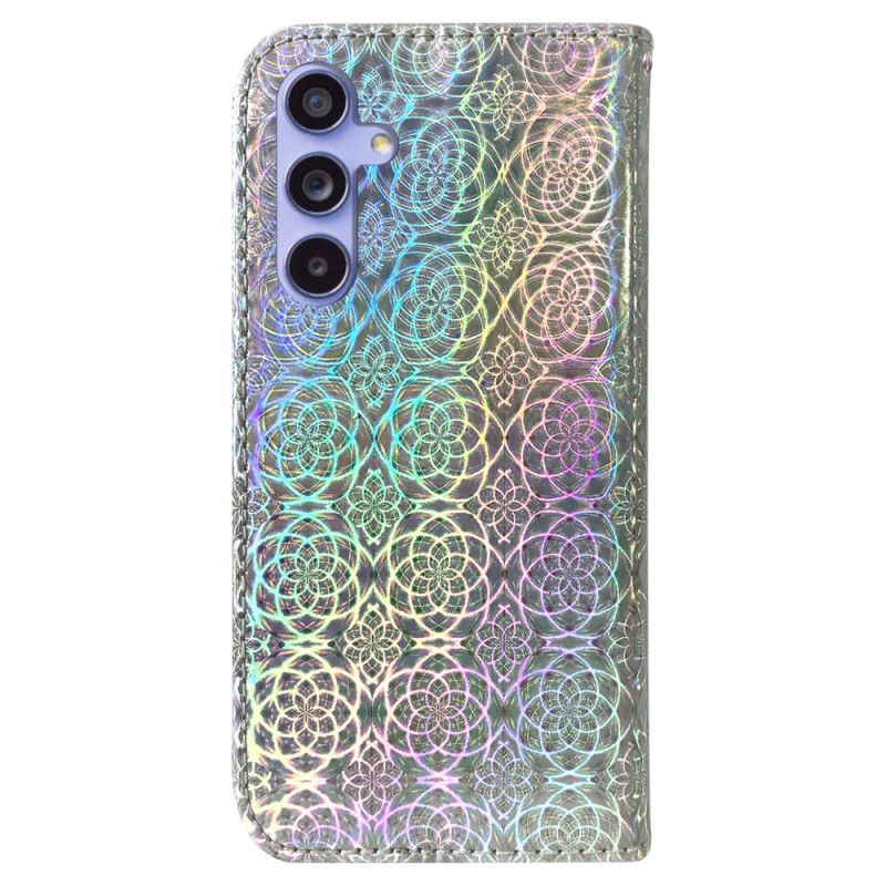 Kožený Kryt Samsung Galaxy A55 5g Strappy Disco Style