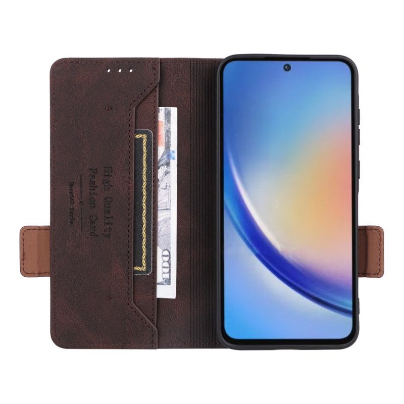 Kožený Kryt Samsung Galaxy A55 5g Vintage Design