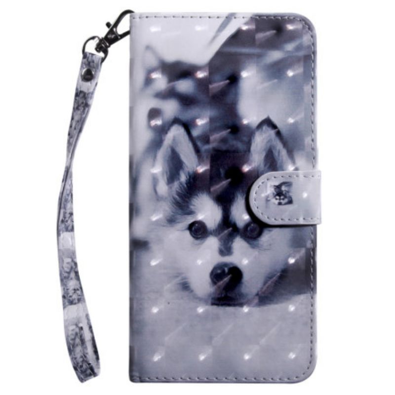 Kožený Kryt Samsung Galaxy S24 5g Husky S Popruhem