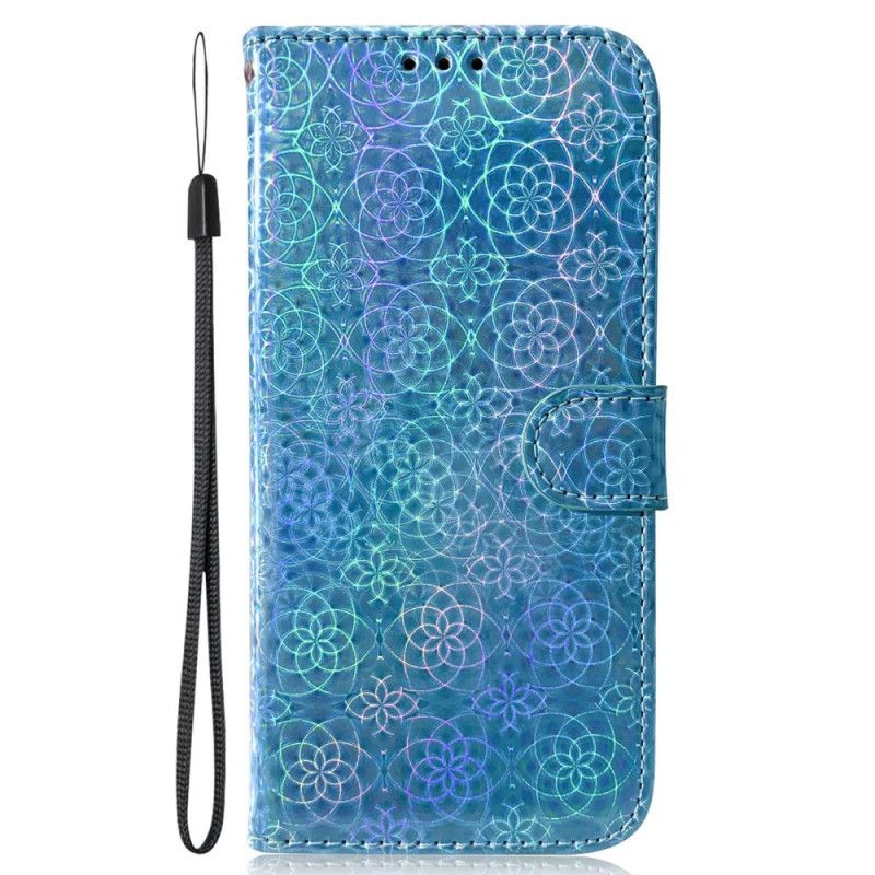 Kožený Kryt Samsung Galaxy S24 5g Strappy Disco