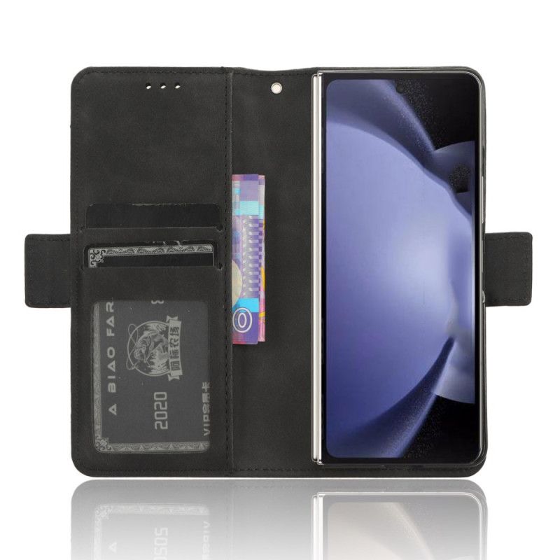 Kožený Kryt Samsung Galaxy Z Fold 6 Multi-card