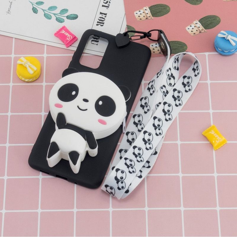 Kryt Na Samsung Galaxy A41 3d Panda S Karabinou