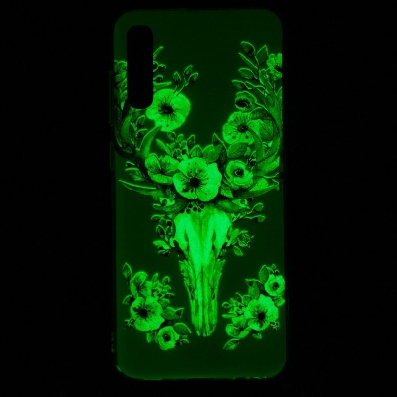 Kryt Na Samsung Galaxy A70 Fluorescenční Květinový Los