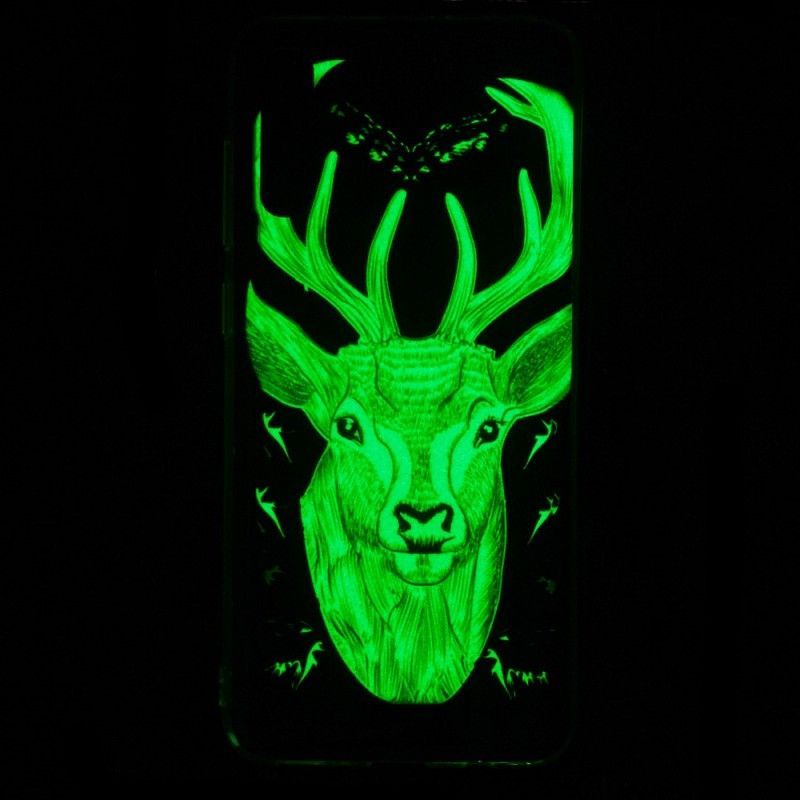 Kryt Na Samsung Galaxy A70 Fluorescenční Majestátní Jelen