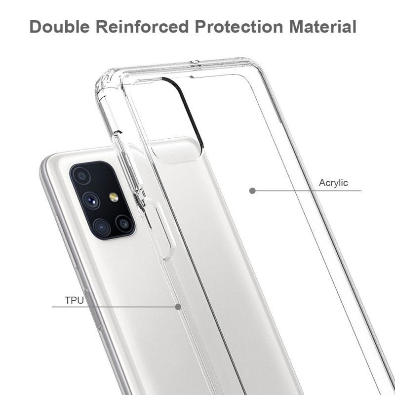 Kryt Na Samsung Galaxy M51 Průhledný Krystal