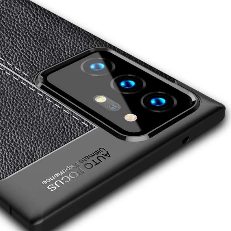 Kryt Na Samsung Galaxy Note 20 Ultra Flexibilní Textura Uhlíkových Vláken