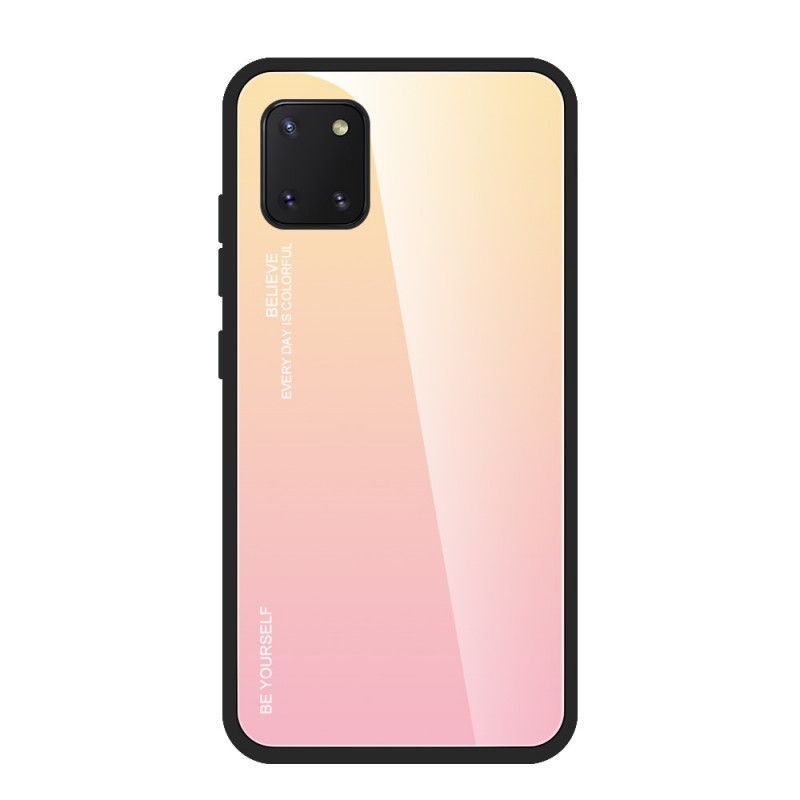 Kryt Na Samsung Galaxy S10 Lite Tvrzené Sklo Buďte Sami Sebou