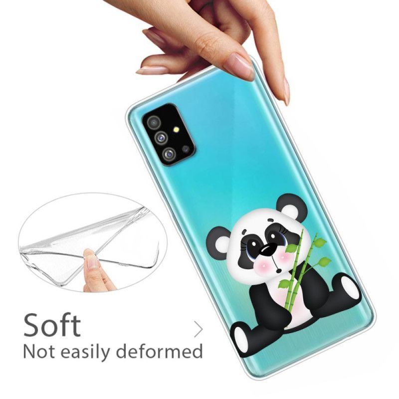 Kryt Na Samsung Galaxy S20 Průhledná Smutná Panda