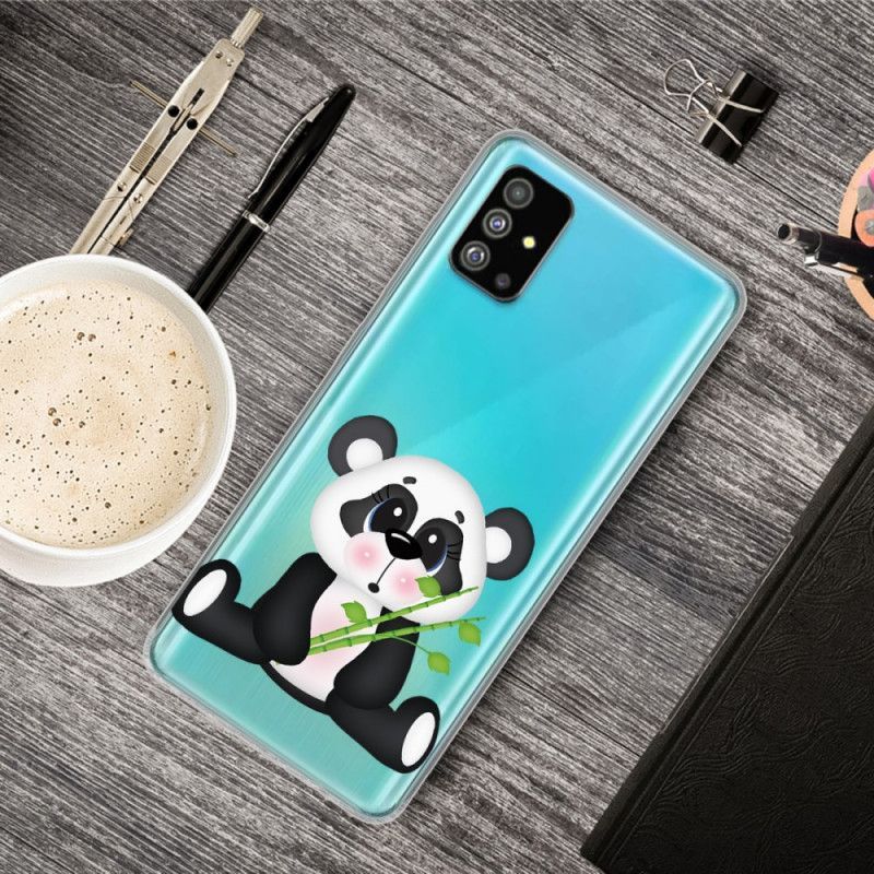 Kryt Na Samsung Galaxy S20 Průhledná Smutná Panda