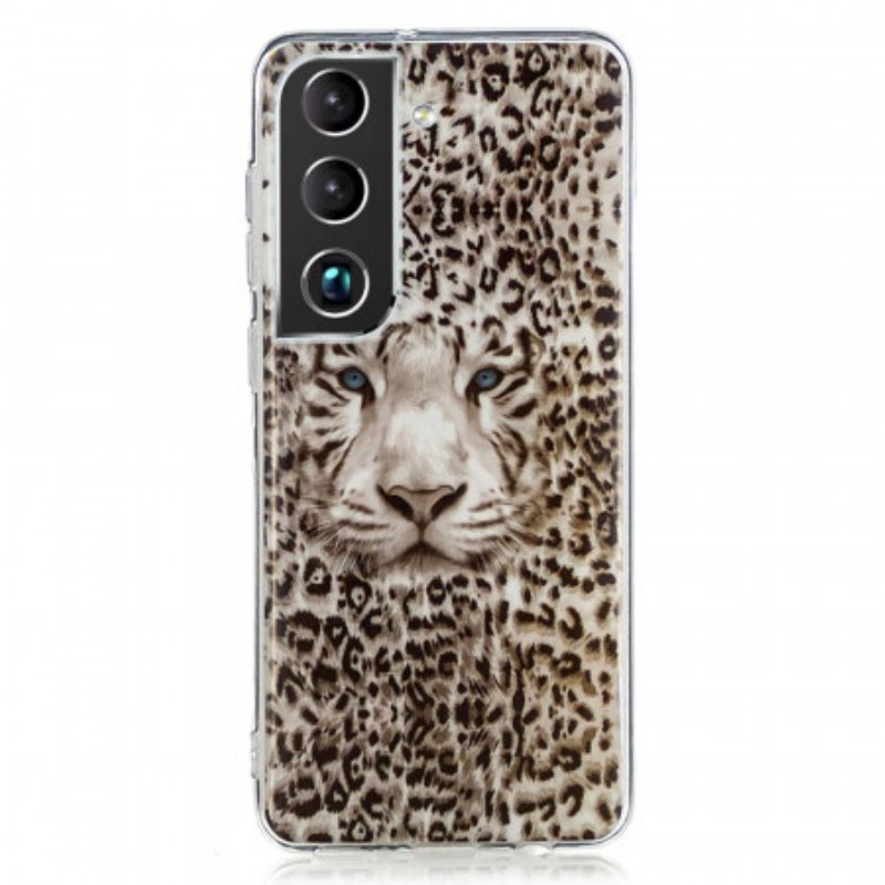 Kryt Na Samsung Galaxy S22 5G Leopard Fluorescenční