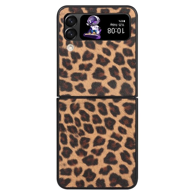 Kryt Na Samsung Galaxy Z Flip 4 Flipové Pouzdro Leopard